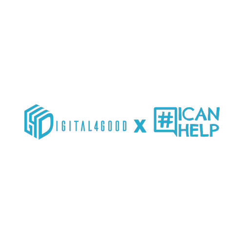 Digital4Good x #ICanHelp logo